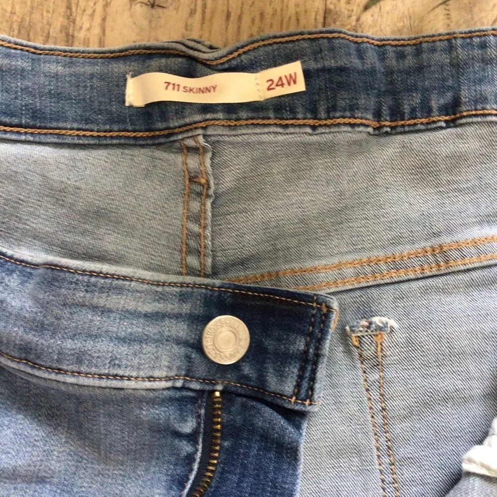 LEVI’S 711 SKINNY ANKLE PLUS SIZE MID~RISE🎀🎀 - Picture 6 of 11